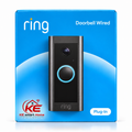 Ring Video Doorbell Wired with Plug-In Adapter (2nd Gen)