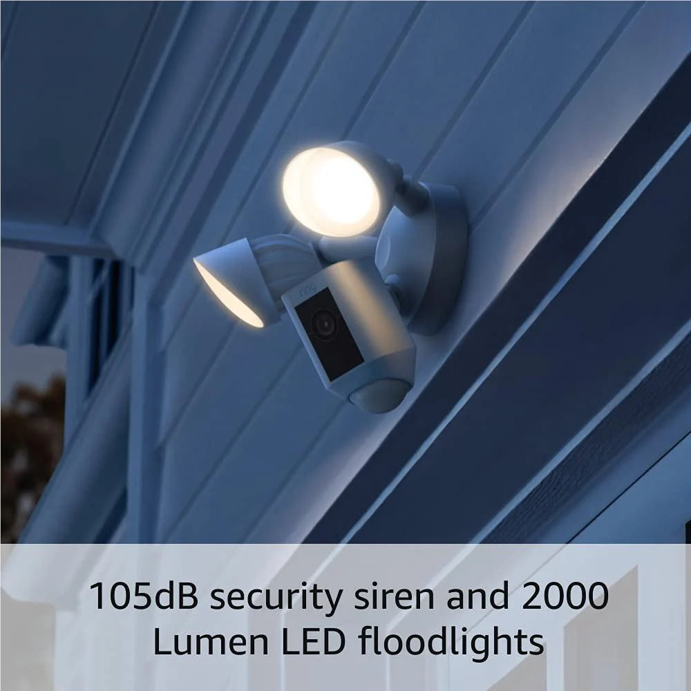 Ring Floodlight Camera - Black