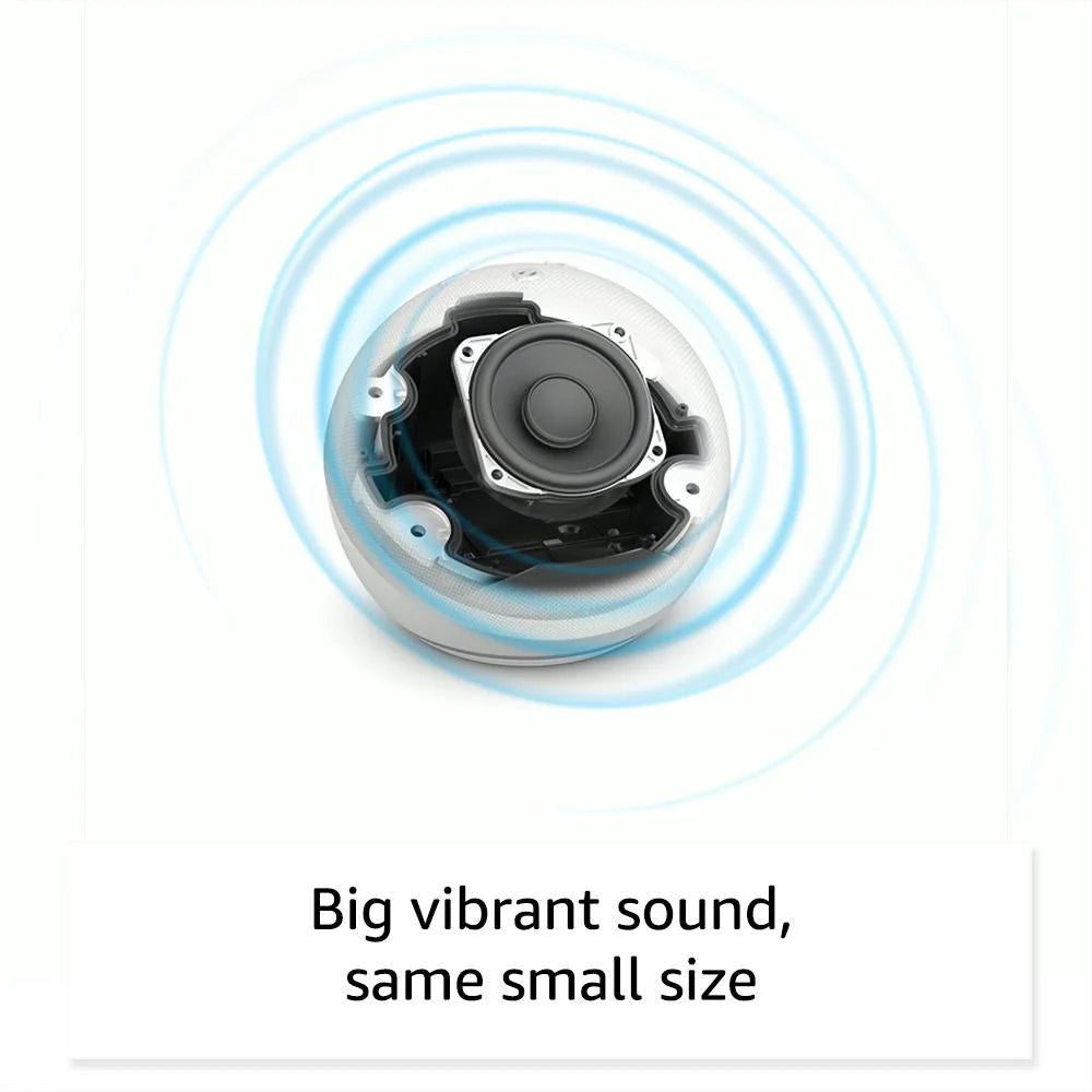 Echo Dot 5th Generation - Smart Speaker with Alexa - Charcoal