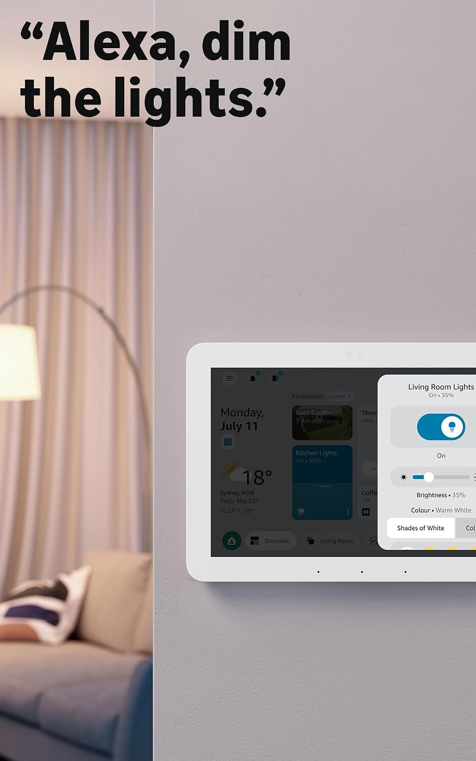 Amazon Echo Hub 8" Smart Home Control Panel