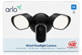 Arlo Wired Floodlight Camera - Home Security Camera with 2K Video - Black