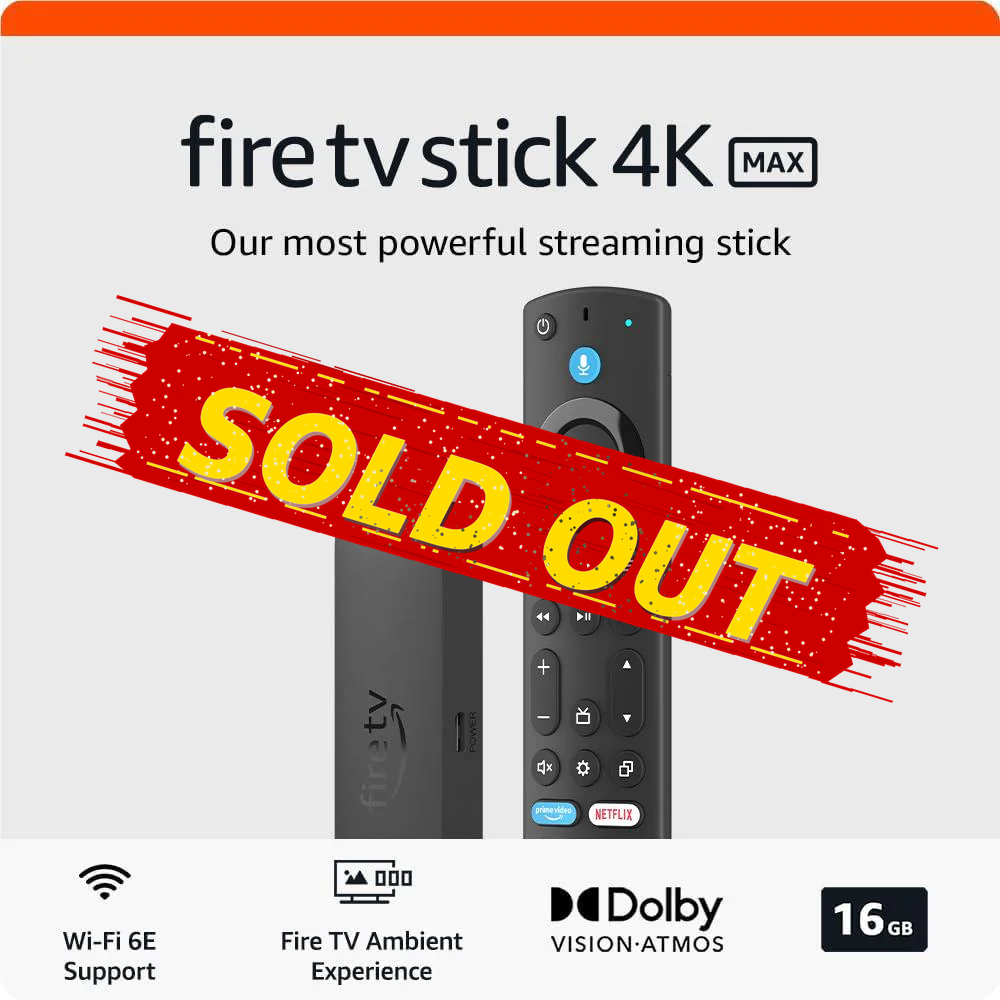 Amazon Fire TV Stick 4K MAX (2024 Edition)
