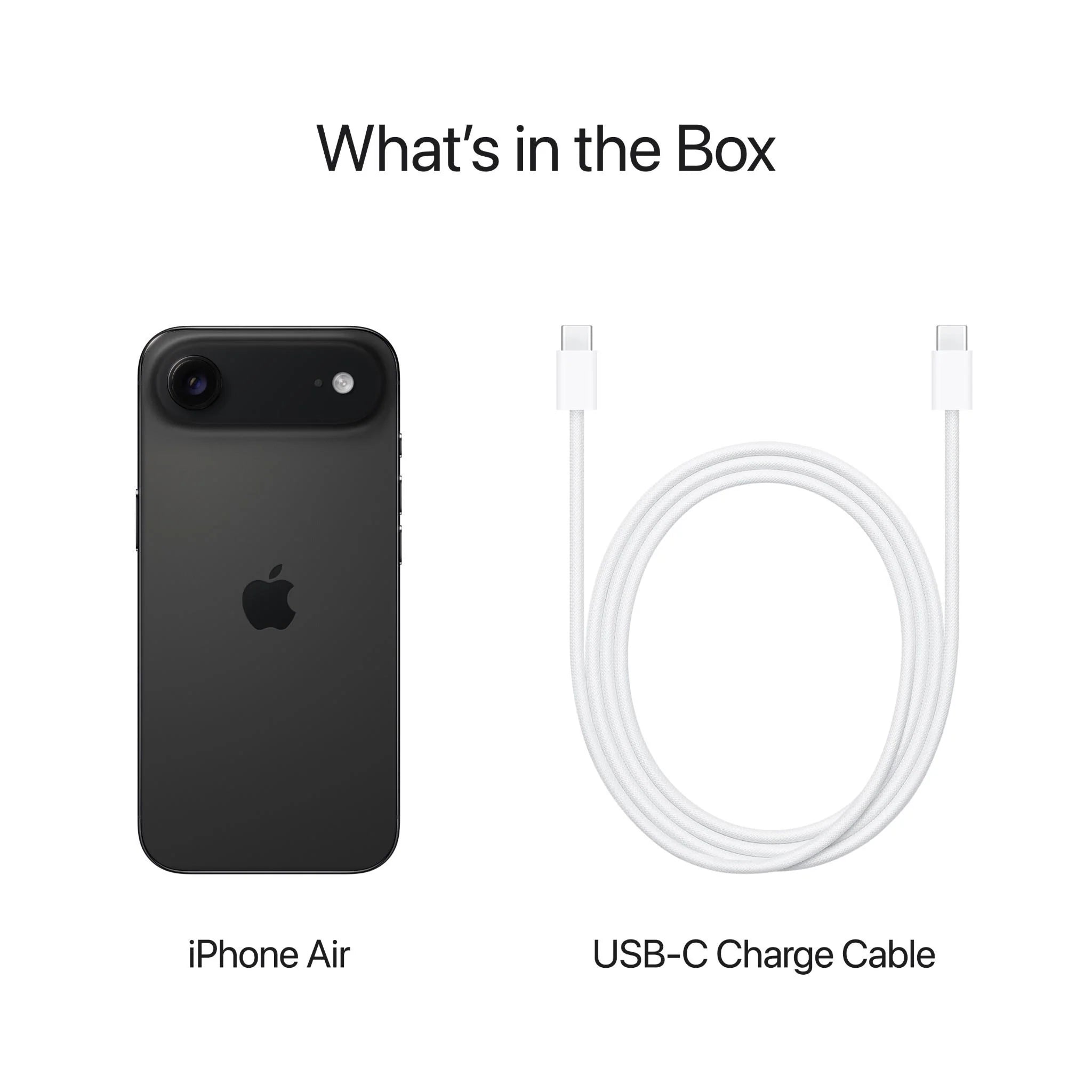 Apple iPhone Air 256Gb - Space Black - eSIM ONLY