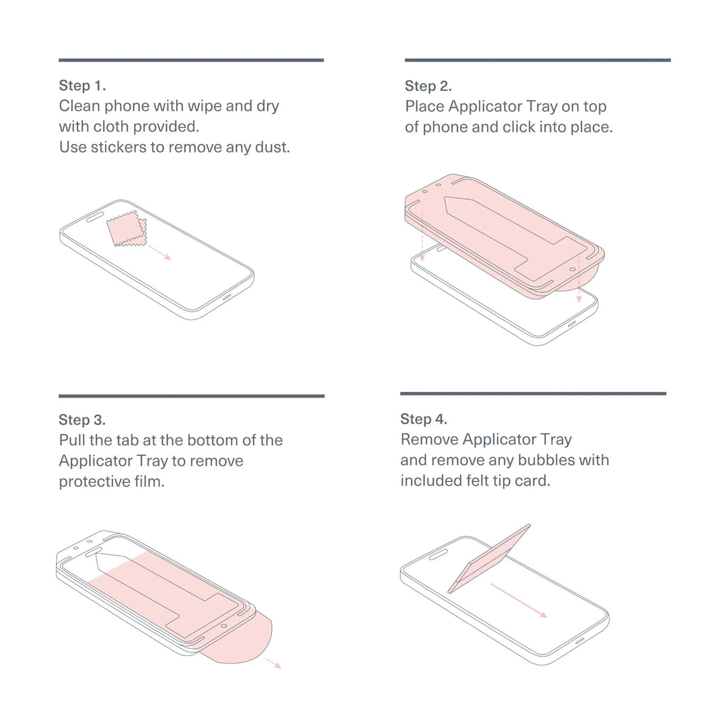 Cygnett OpticShield Glass Screen Protector for iPhone Air