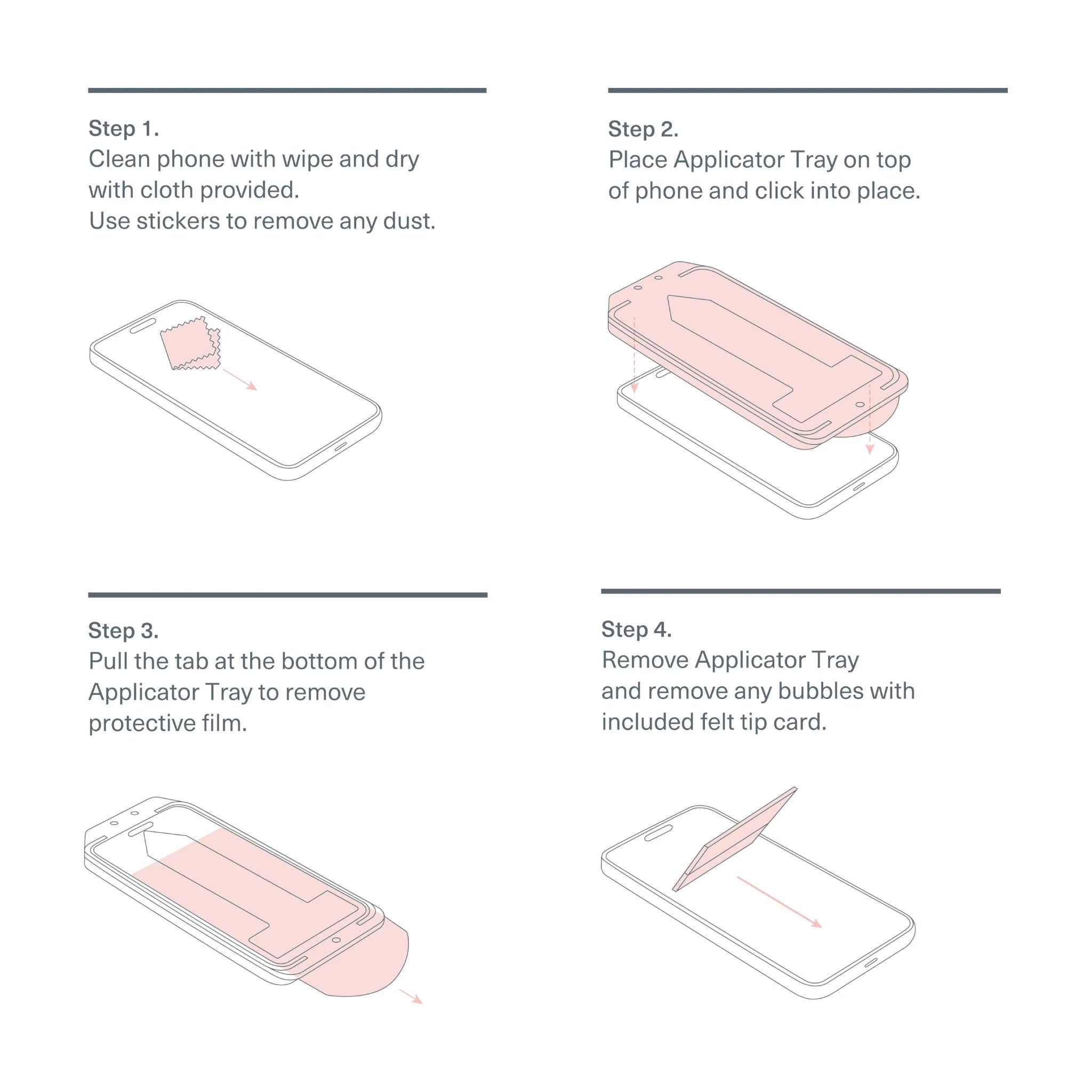 Cygnett OpticShield Glass Screen Protector for iPhone Air