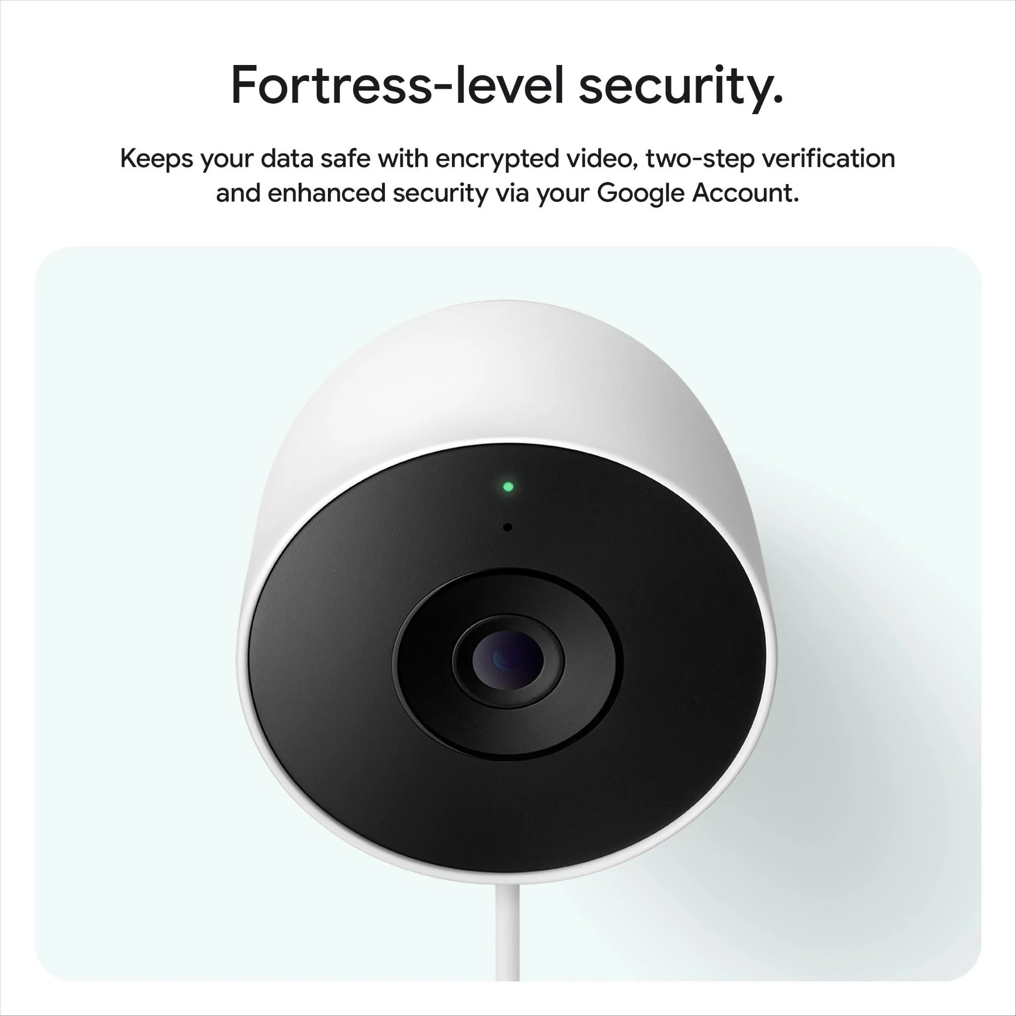 Google Nest Gen2 Wired Outdoor Camera