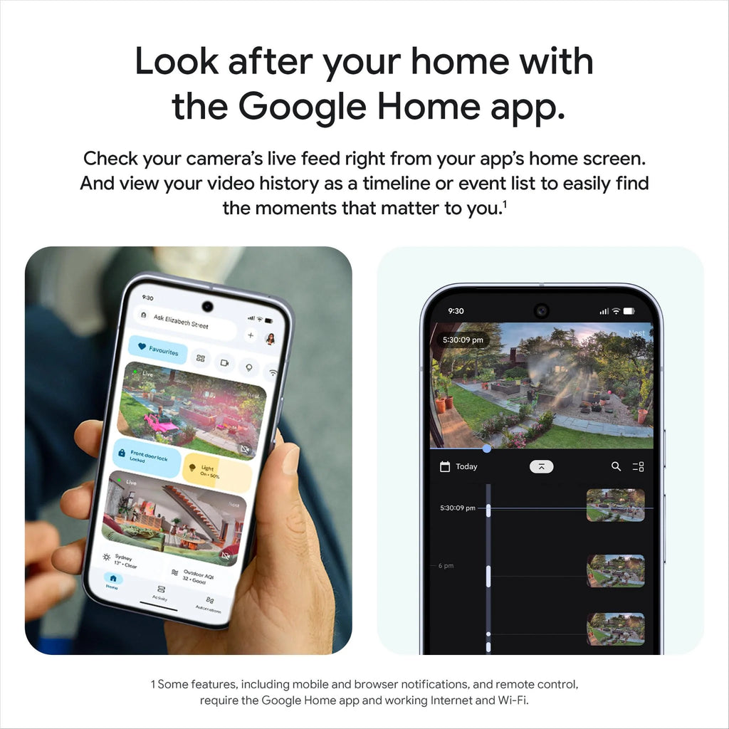 Google Nest Gen2 Wired Outdoor Camera