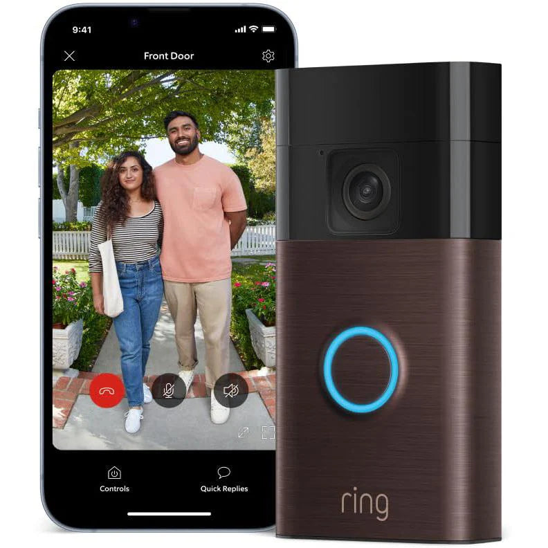 Ring Video Doorbell 1440p HD - Venetian Bronze