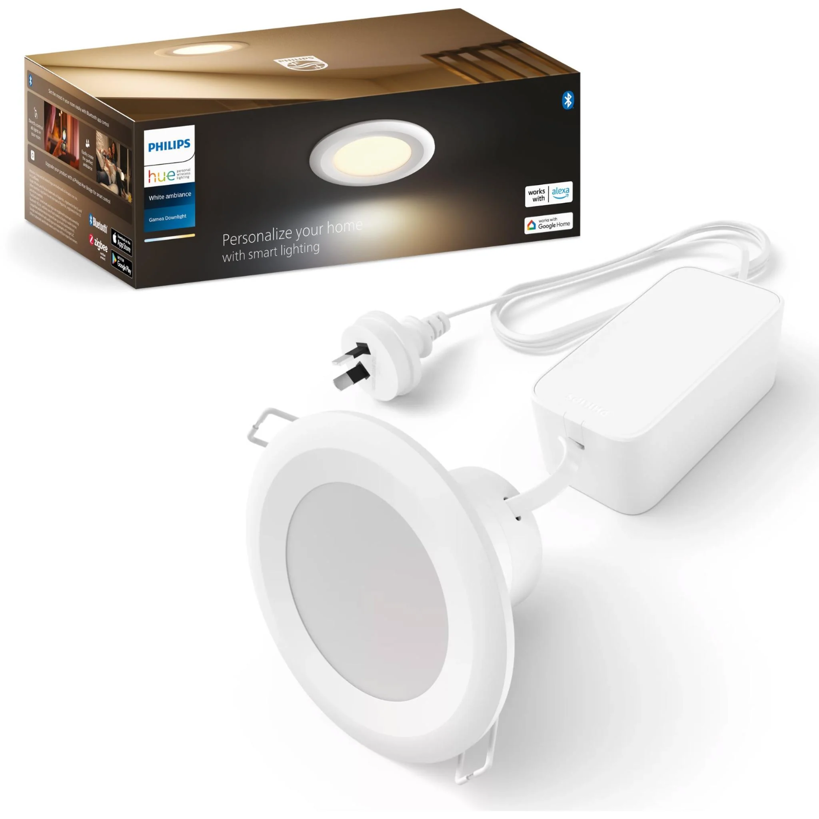 Philips Hue White Ambiance 800 Lumens Downlight 90mm - Brand New - AU Stock
