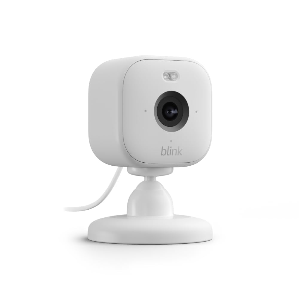 Blink Mini 2 Wired Smart Security Camera - White