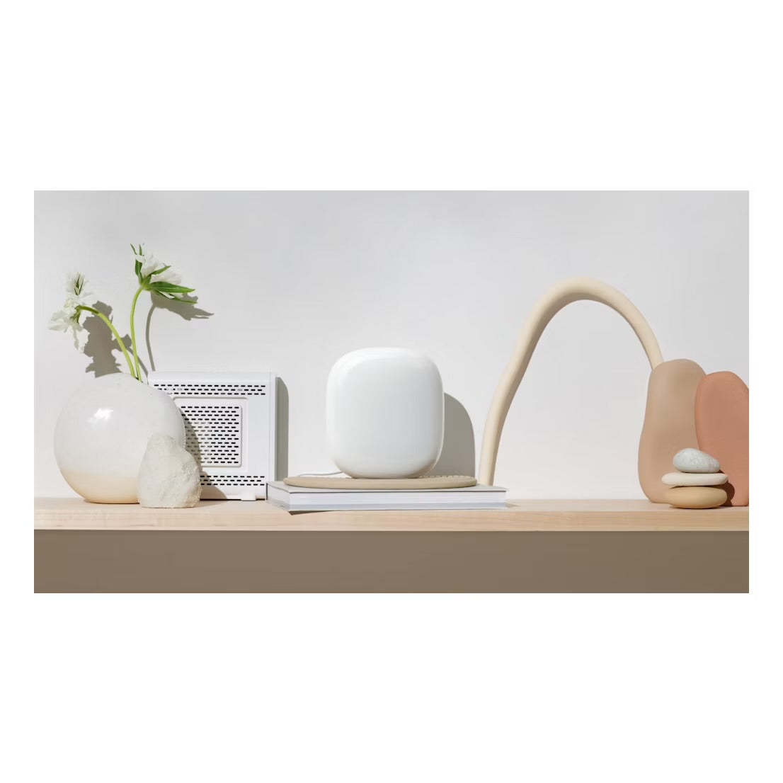 Google Nest WiFi Pro Home Mesh Wi-Fi 6E System White 3 Pack