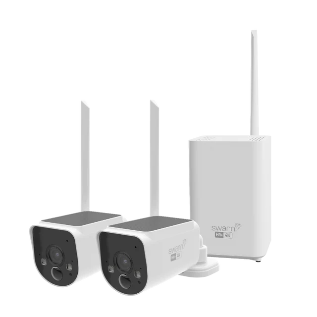 Swann MaxRanger4K™ Solar 2 Camera Security System with Longest Range Wireless