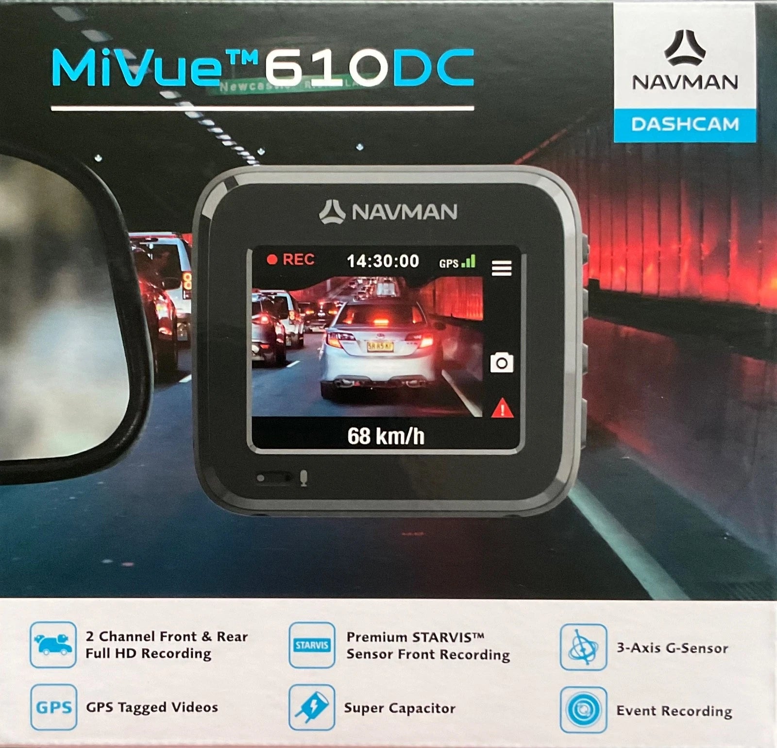 Navman MiVue 610DC Dashcam