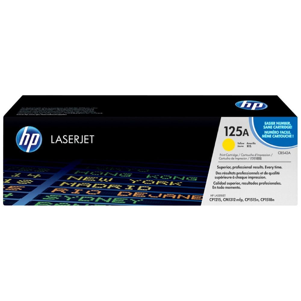 HP Genuine 125A CB541A Yellow Toner LASERJET