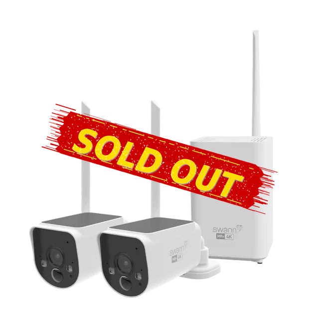 Swann MaxRanger4K™ Solar 2 Camera Security System with Longest Range Wireless